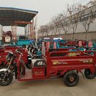 ChineseTricycleFactory2500 * 1000 اندازه و نوع بدن باز موتور الکتریکی Cargo Cargo Rickshaw سه چرخه برقی