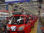 2018China 175cc جدید ارزان خوب با کیفیت خوب کمپرسی کامیون Tuc Tuc Travel 3 چرخ بنزین تریلر موتور سیکلت تریلر کابین محصور